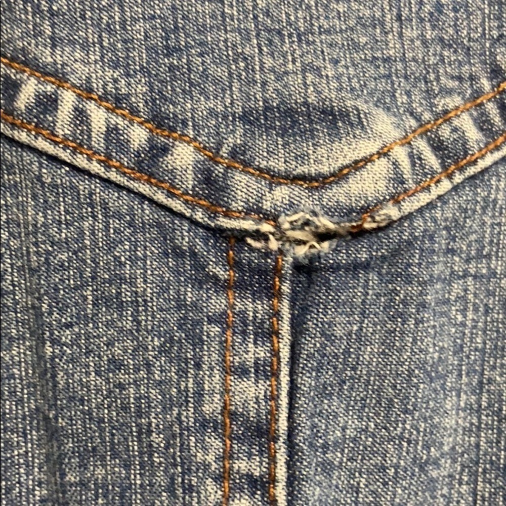 Calvin Klein (CK) Denim Shirt Women's' S/P Snap - Picture 7 of 9